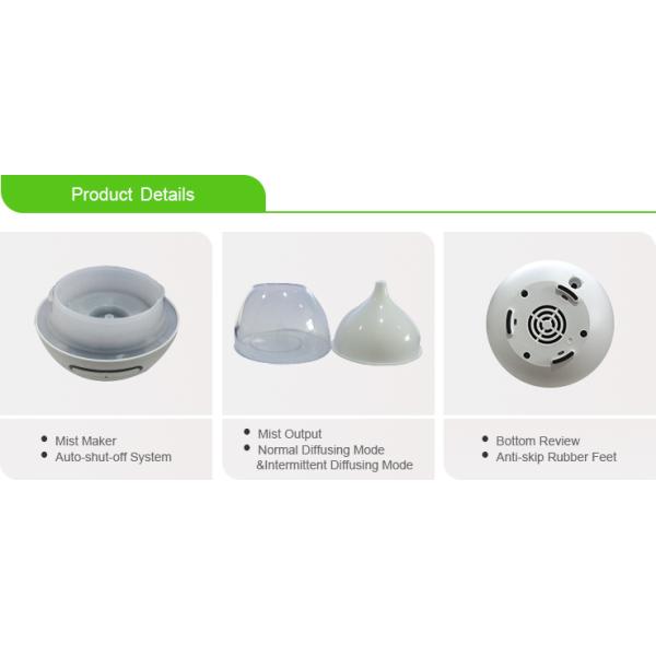 USB 80ml Wood Aromatherapy Diffuser With 7 Color LED Light