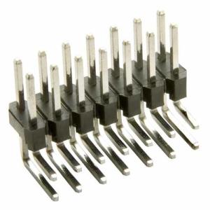 3.00mm Pin Header Connector H2.5 Dual Row Right Angle PA6T 2 To 40P Pin