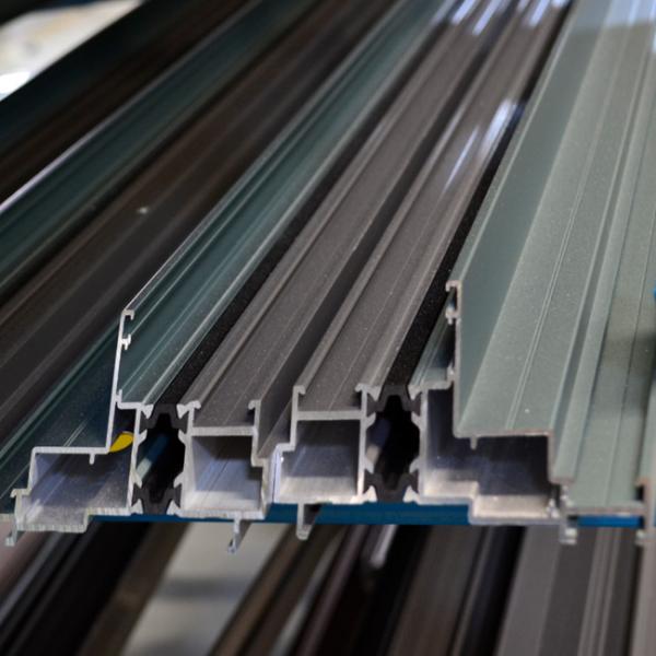 Buy 6063 T5 Window Frame Sections 6m Anodized Aluminium Extrusion at wholesale prices