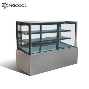Quality R290 Refrigerant Bakery Cake Display Fridge Counter 1500*680*1200mm for sale