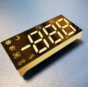 Quality Customized multicolour Triple Digit 7 Segment LED Display Module for Refrigerator Control Panel for sale