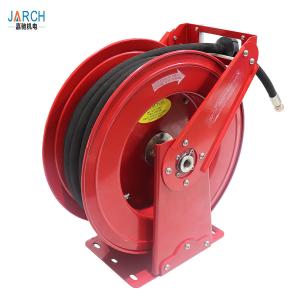 China Steel Shaft Retractable Hose Reel , Industrial Ceiling Mounted Extension Cable Reel on sale