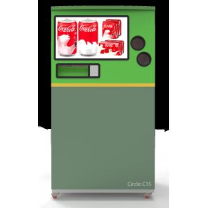 Quality Aluminum Can Recycling Reverse Vending Machine With Compactor for sale
