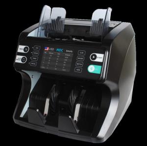 Quality Two Pocket Mixed value counting machine currency sorter banknote note money multi currency sorting machine for banks for sale
