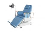 Height adjustable Electric Dialysis Bed Blood Donor Chair Folding Guardrail On