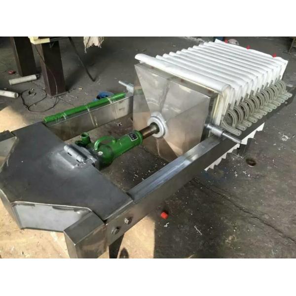 Fully Automated Filtration Filter Press ≥0.6MPa Filter Pressure High Efficiency