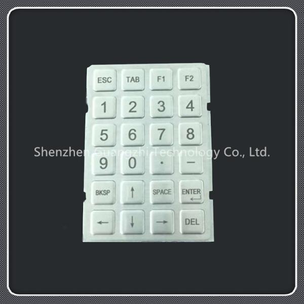 Buy Industrial Custom Keyboard Pad 24 Keys Type For Access Control Metal Panel at wholesale prices