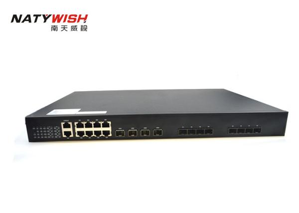 Buy 10G Rack Mount 8 ports  OLT GPON Passive Optical Network Supporting Ethernet Function at wholesale prices