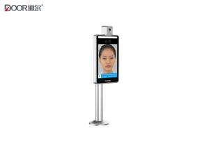 Quality Biometrics Face Recognition Access Control System With Temperature Measurement for sale