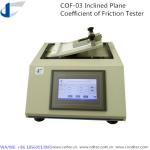 Paper And Paper Board Surface COF Test Equipment Friction Coefficient Tester