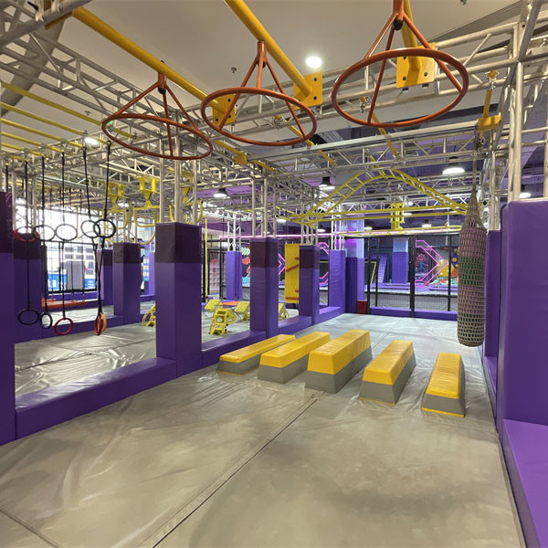 Intermediate Ninja Course with 15 Modules for Sports Centers