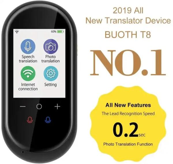 Buy T8 Translation Device Real-Time Language Translator at wholesale prices