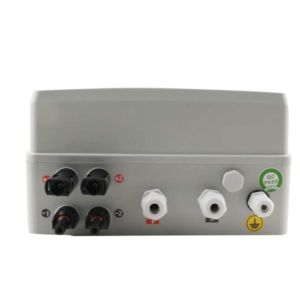 15A Solar PV Combiner Box Circuit Breaker 2 Strings Plastic 550VDC Solar Panel