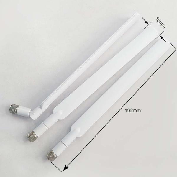 SMA TPE External 2G 3G 4G LTE Terminal Mount Dipole Rubber Antenna