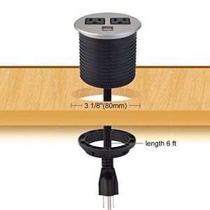 High Safety Round Power Socket , Round Receptacle Outlet Automatically Ectronics