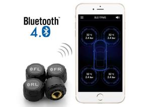 Quality New Product BLUETOOTH IP6 Waterproof APP TPMS With External Sensors DIY installation for iPhone Android phones for sale