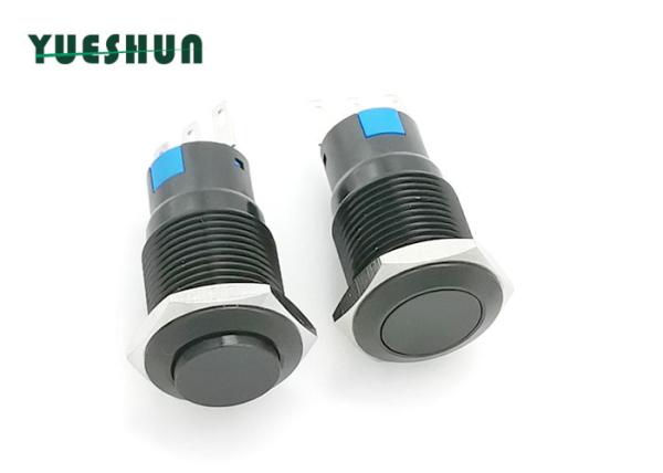 Buy 5 Pin Metal Push Button Switch 16MM Mounting Hole With CE RoHS Certication at wholesale prices