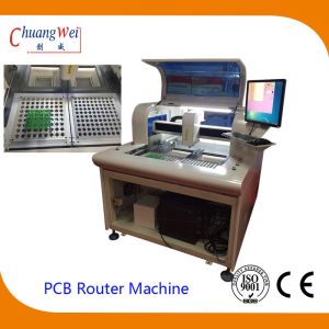 Quality PCB Router Depanelizer with 2 Way Sliding Working Exchanger for sale