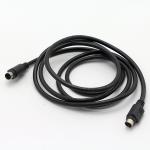Custom Male To Male 6 PIN Mini DIN Plug Video Audio MIDI Extension Cable For PS2