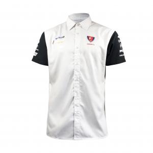China Customized Cotton/Spandex Mesh Racing Shirt Cotton/Spandex Mesh Material on sale