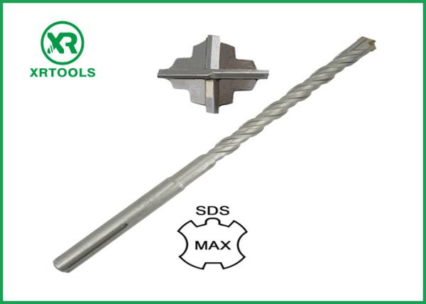 Buy Cross Head Tip SDS Drill Bits , SDS Max Drill Bits For Block / Brick / Wall at wholesale prices