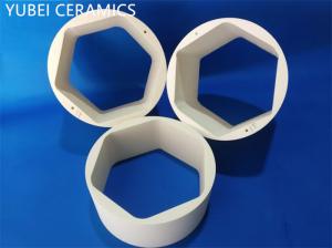 Quality Inner Hexagon High Alumina Ceramic Tube For Mechanical Parts for sale