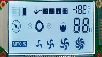 Buy Transflective Glass HTN LCD Display Panel Positive Segment For Washing Machine at wholesale prices