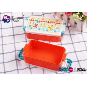 Quality 10OZ Kids Plastic Luch Boxes Container for sale