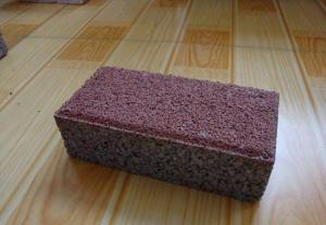 Quality Clay Material Permeable Driveways Products , Block Paving Edging Bricks for sale