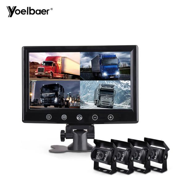 Buy Vehicle Backup Cameras Monitor kit 4 Pin System 12V 24V Vehicle Reversing System at wholesale prices