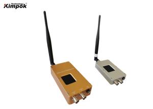 Quality 3000mW Wireless Analog Transmitter , Broadcast Video Transmitter 8 Channels for sale