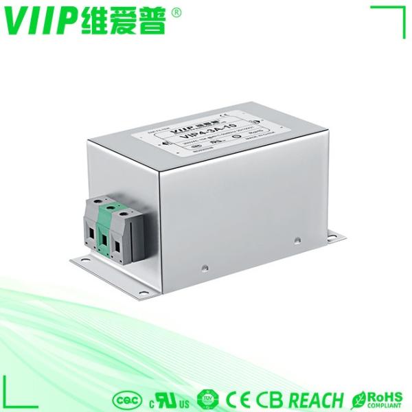 50/60Hz Operating Frequency AC EMI Filter With Quick Connect Termination Style