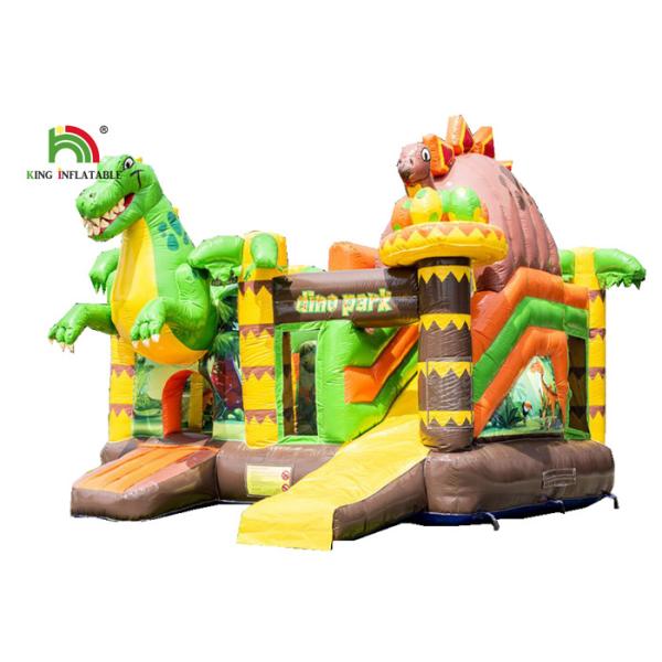 Blow Up Combo Car Jumper Inflatable Jumping Castle Bounce House With Slide