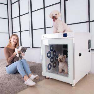 China 220V 2500W Pet Grooming Cage Dryers Oxygen Manufacturing With 4 Blowers on sale