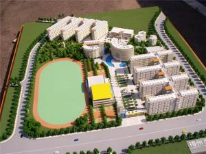China Customized Scale Miniature Architectural Models For School Project Display on sale