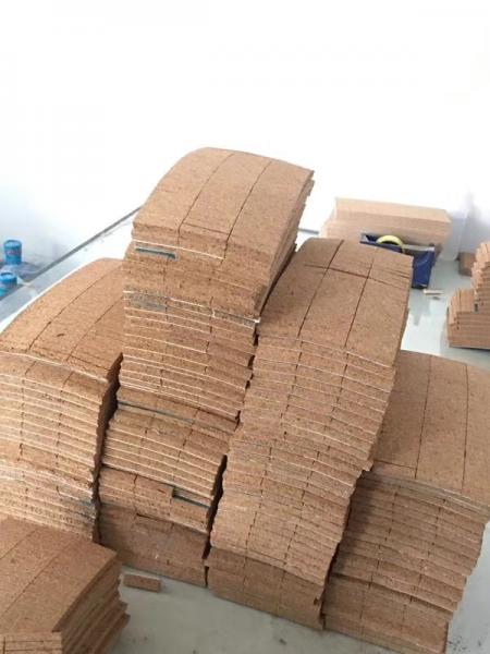 Cork Pads with self-adhesive / Glass protection adhesive cork pads / spacer separator pads