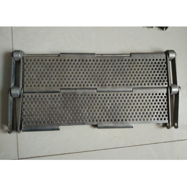 Heat Resistant Conveyor Wire Belt Chain Plate SS316 2250 N Load