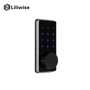 China Wifi Control Automatic Deadbolt Smart Password Door Lock Low Power Consumotion on sale