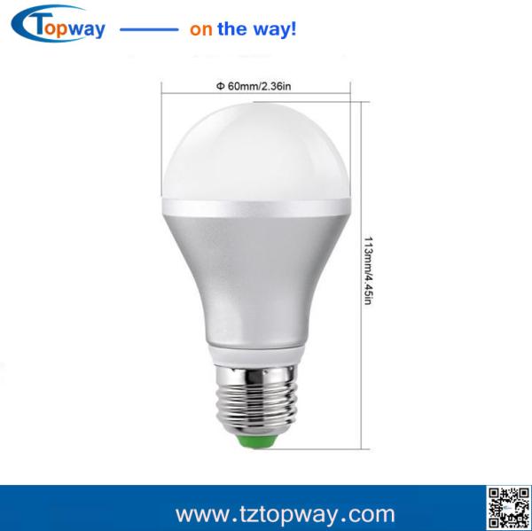 Buy 4w rgb multi color change remote controller E27 LED lamp bulb light at wholesale prices