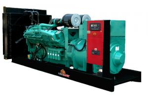 Quality Anti Vibration 1100 Kw Generator 1375 KVA ISO18001 Certified for sale