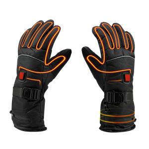China Winter Motorcycle Ski Battery Rechargeable Electric Heated Gloves on sale