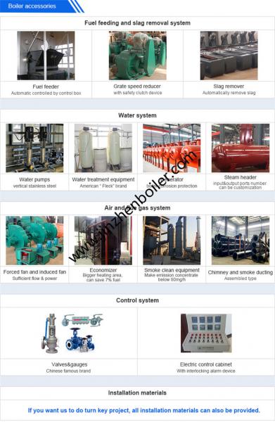 6t 6000kg Low running Cost Manual type Coal Fired Steam Boiler For Plywood Hot Press Machine