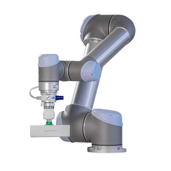 Universal robot arm 6 axis Vacuum end effectorstarter set-VEE UR for packaging assembled on manipulator UR5 cobot