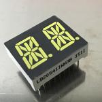 Ultra Bright White 0.54" 14 Segment Led Display Dual Digit common anode For