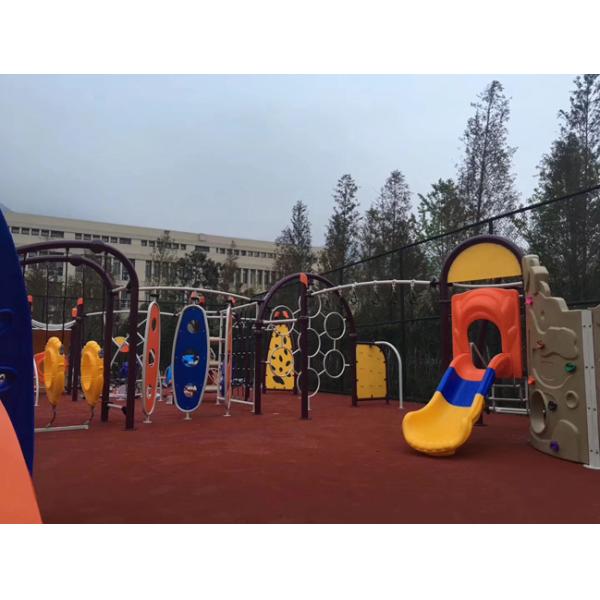 830*580*250cm Simple Design Rope Climbing Structure Playground Environmental Protection