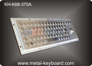 Quality USB Self - Service Terminal Metal Computer Keyboard with Trackball for sale