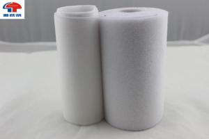Quality White 100Mm Double Sided Hook And Loop For Fabric , Back To Back Tape for sale