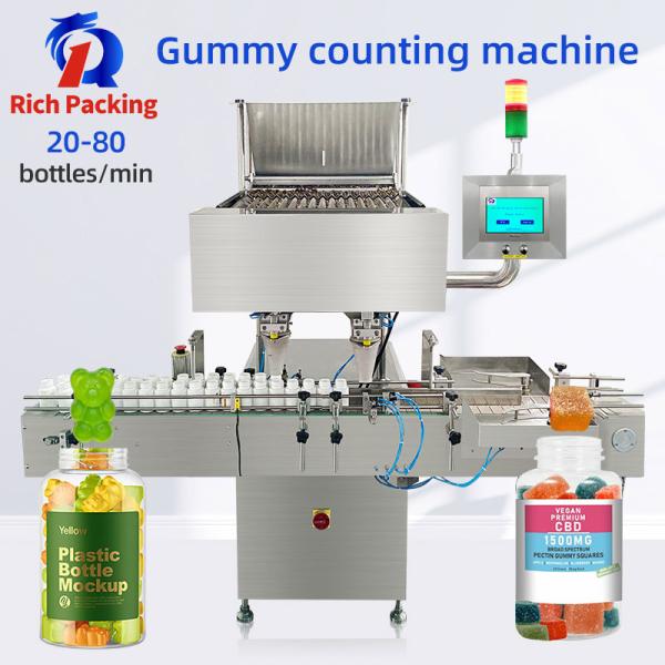 Buy Electronic Candy Tablet Bottling Counter Counting Machine Fully Automatic at wholesale prices
