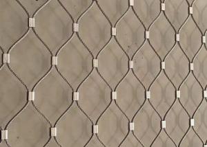 Quality Rust Resistant Knotted Type Metal Bird Aviary Mesh Used In Zoo Mesh for sale