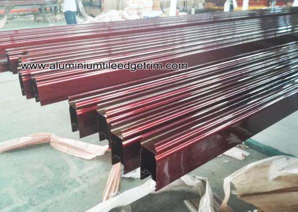 Buy Custom Extruded Aluminium Sliding Door Track Extrusions /  Section at wholesale prices
